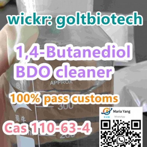 Factory Bulk supply 1,4-Butanediol Cas 110-63-4 wholesale price Wickr:goltbiotech