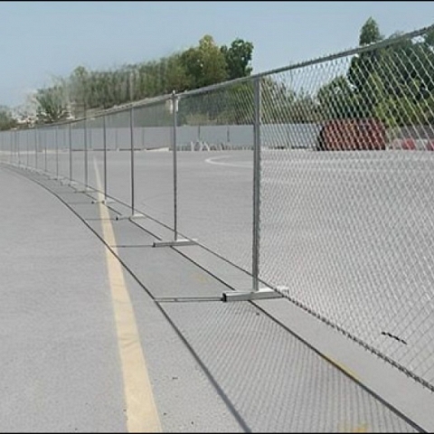 Temporary Chain Link Fence Panels