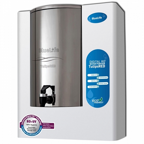 BlueLife TulipsRed Digital RO Water Purifier (Residential)