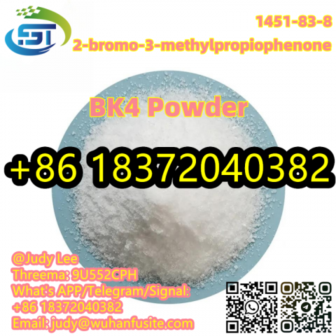 Top Grade Bk4 Off-white Crystal Powder 2-bromo-3-methylpropiophenone CAS 1451-83-8