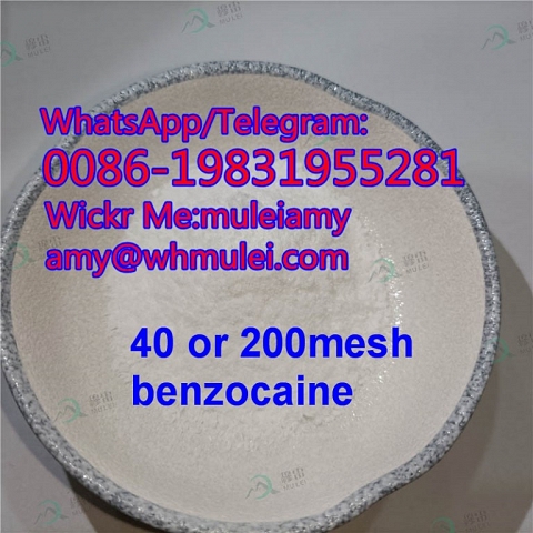 Benzocane 94-09-7 benzocaine crystal,Whatsapp:0086-19831955281,Wickr Me:muleiamy,amy@whmulei.com