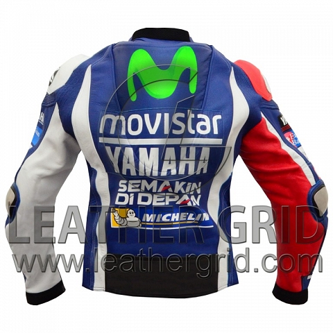 Jorge Lorenzo Yamaha Movistar MotoGp 2016 Motorcycle Racing Jacket