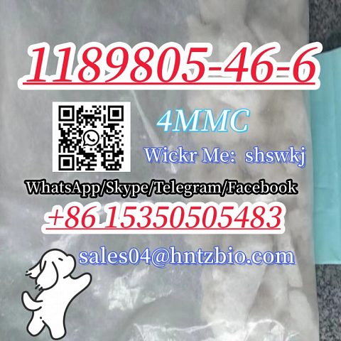 1189805-46-6   4MMC , 4-Methylmethcathinone Mephedrone, 1-(4-Methylphenyl)-2-methylaminopropan-1-one