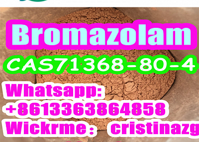 Factory supply Bromazolam CAS71368-80-4 Bromazolam CAS71368-80-4 with 99% purity  Safe delivery 