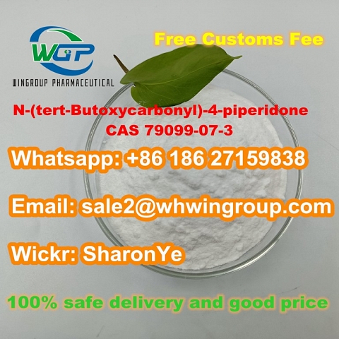 +8618627159838 N-(tert-Butoxycarbonyl)-4-piperidone CAS 79099-07-3 to USA/Canada/Mexico