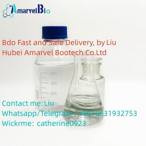 Top quality 1,4-Butanediol 99% Viscous colorless liquid CAS 110-63-4 in large stock Whatsapp/Telegra