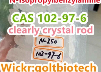 Isopropylbenzylamine Crystal Rod CAS 102-97-6 wholesalers Wickr:goltbiotech