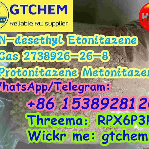 Strong Cas 2738926-26-8 Protonitazene Metonitazene powder price China provider Wickr: gtchem