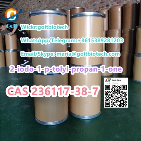 2-iodo-1-p-tolyl-propan-1-one CAS 236117-38-7 safe deliver 