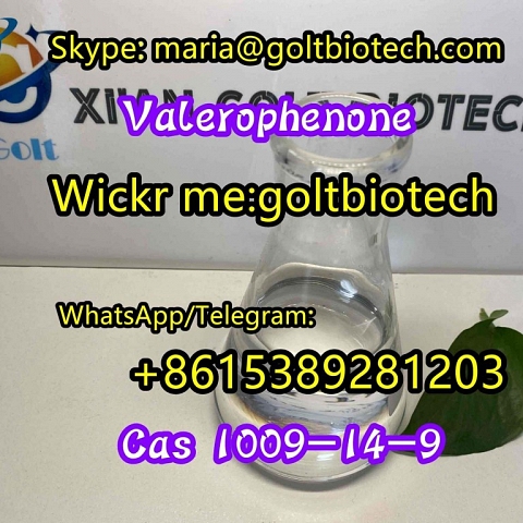 Valerophenone Cas 1009-14-9 Pyrrolidine China supplier Wickr:goltbiotech