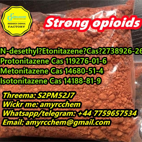 opioids N-desethyl Etonitazene Cas 2738926-26-8 buy Protonitazene Metonitazene 