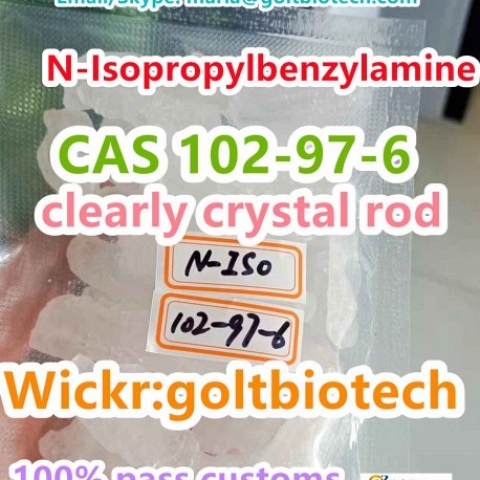 Isopropylbenzylamine Crystal Rod CAS 102-97-6 wholesalers Wickr:goltbiotech