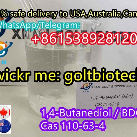 High purity 1,4-Butanediol 1, 4 BDO Cas 110-63-4 best price Aus stock Wickr:goltbiotech