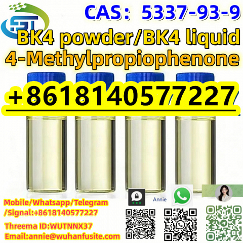 BK4 In stock high purity 4 Methylpropiophenone cas 5337-93-9 