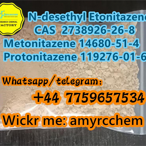 Fentyl N-desethyl Etonitazene Cas 2738926-26-8 Protonitazene Metonitazene for sale best prices