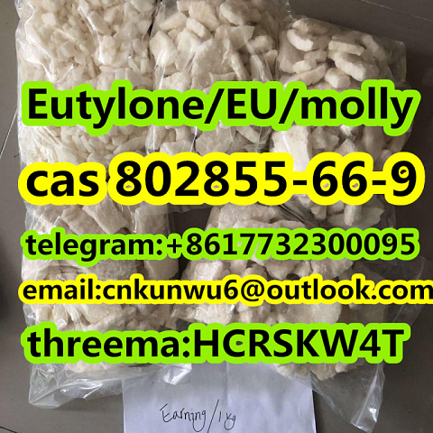 hot selling Eutylone/EU/molly cas 802855-66-9 in stock