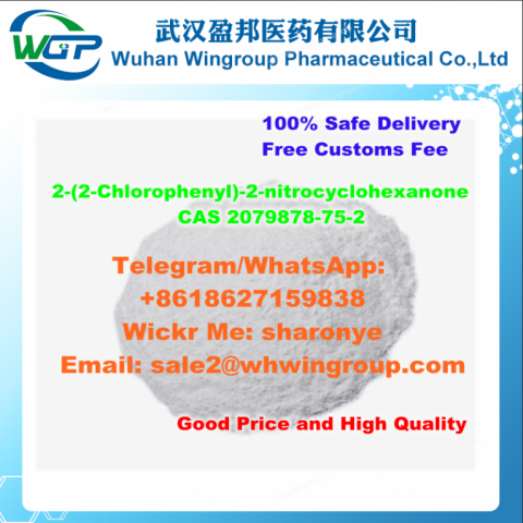 +8618627159838 2-(2-Chlorophenyl)-2-nitrocyclohexanone CAS 2079878-75-2 with High Quality and Safe D