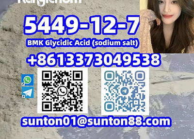 5449-12-7                 BMK Glycidic Acid (sodium salt) 5449-12-7                 BMK Glycidic Aci