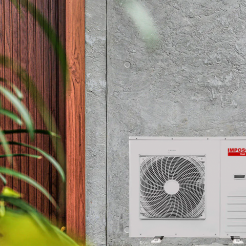 11 kW Monobloc DC Inverter & EVI Air to Water Heat Pump Heating / Cooling + Domestic Hot Water