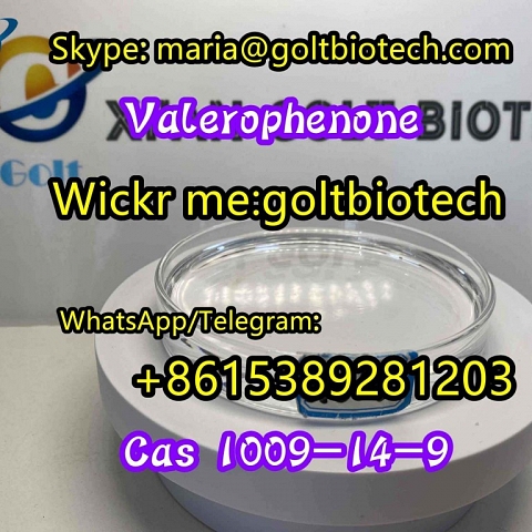 Valerophenone Cas 1009-14-9 Pyrrolidine China supplier Wickr:goltbiotech