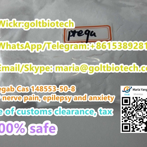 Free customs clearance Anti-Epileptic Pregabalin Whatsapp +8615389281203