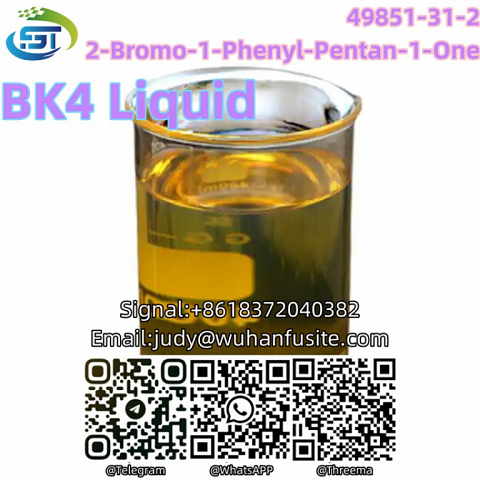 Fast Delivery BK4 Liquid 2-Bromo-1-Phenyl-Pentan-1-One CAS 49851-31-2 with High Purity