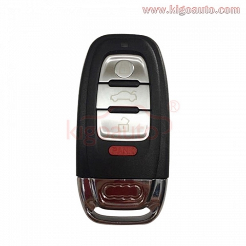 8T0 959 754C smart key 3 button with panic 315Mhz for Audi