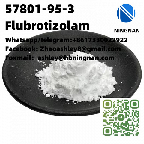 cas 57801-95-3 Flubrotizolam superior quality Pharmaceutical intermediate