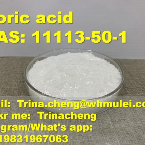 Guranteed custom clearance ship boric acid flakes boric acid blocks from China supplier CAS 11113-50