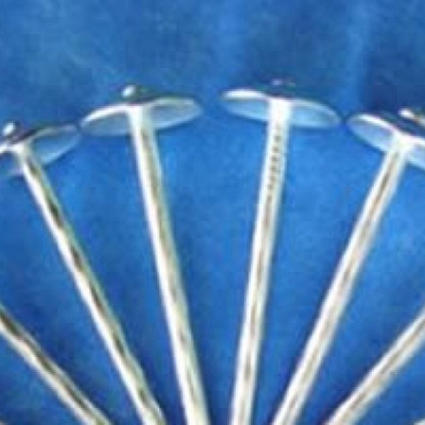 Roofing Nails-Spiral Nail, Umbrella Head Roofing Nail, Smooth Shank, Twisted Shank