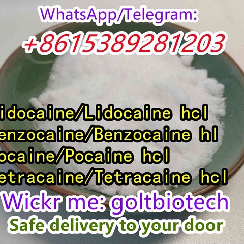 Lidocaine Benzocaine procaine Tetracaine base buy hydrochloride hcl WAPP: +8615389281203