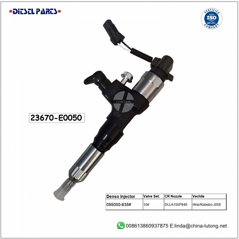 denso diesel fuel injectors 23670-E0050 diesel engine fuel injector