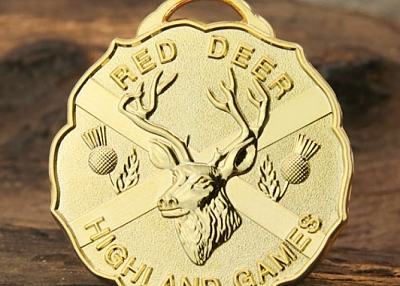 Red Deer Highland Games Custom Medals