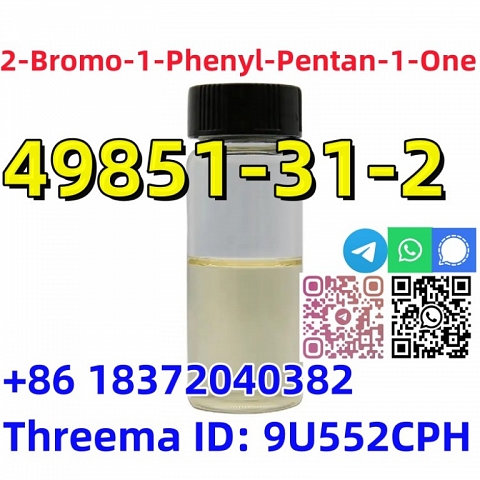 Buy 2-Bromo-1-Phenyl-Pentan-1-One Yellow Liquid cas49851-31-2 high quality 