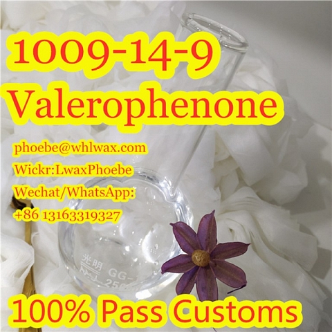 99% Purity CAS 1009-14-9 Valerophenone Liquid China Manufacturer  With  Large Stock 