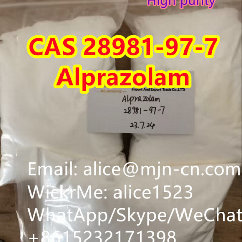 cas 28981-97-7 Alprazolam whatsapp:+86 15232171398