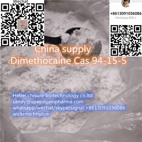 China supply Dimethocaine /Larocaine 94-15-5/ Dimethocaine Hcl 553-63-9,whatsapp:+8613091036086