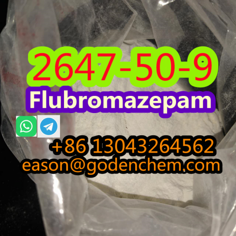 CAS 2647-50-9 Flubromazepam powder