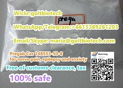 Free customs clearance Anti-Epileptic Pregabalin Whatsapp +8615389281203