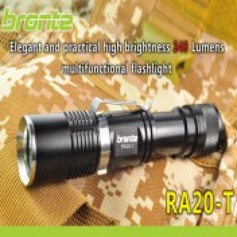 Super bright LED flashlight for outdoor use