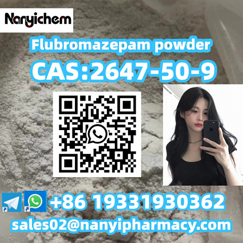 CAS 2647-50-9   Flubromazepam powder