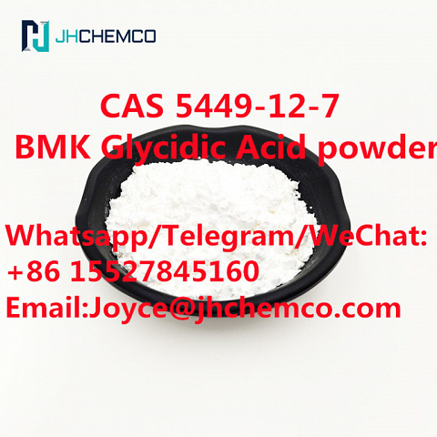 CAS 5449-12-7 BMK Glycidic Acid powder +86 15527845160