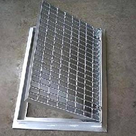 Stair Tread Steel Grating for Industrial Application