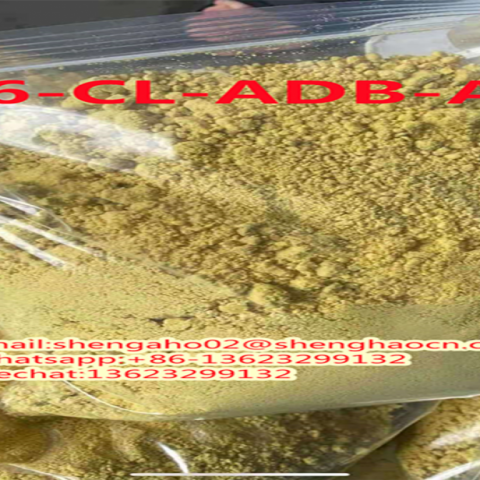 yellow powder Synthetic Cannabinoid 6cl-adb-a, 6CL-ADB-A, 6cladba