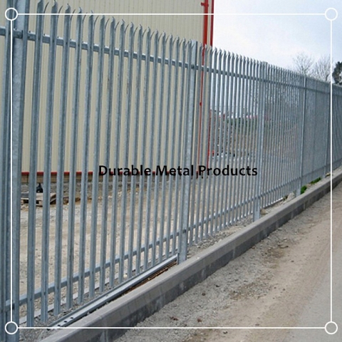 High Security Steel Palisade Fence