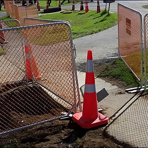 Temporary Chain Link Fence Panels