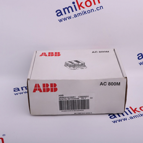 ABB AI845 / DP840 redundant I / O base horizontally mounted