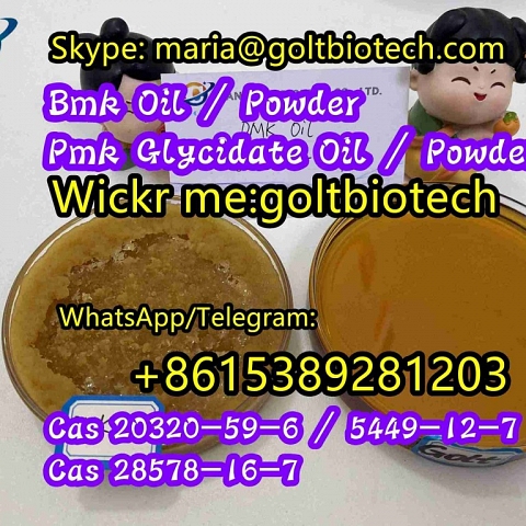 Pmk oil/powder Cas 28578-16-7 bmk powder Cas 5449-12-7 China provider Wickr:goltbiotech