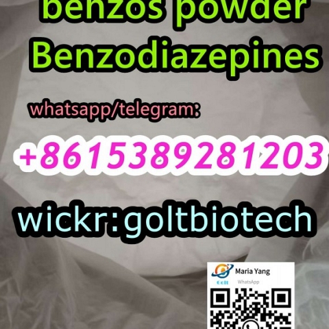 Strong bromazolam Cas 71368-80-4 powder China wholesaler WAPP:+8615389281203