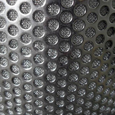 Perforated Metal Sintered Wire Mesh